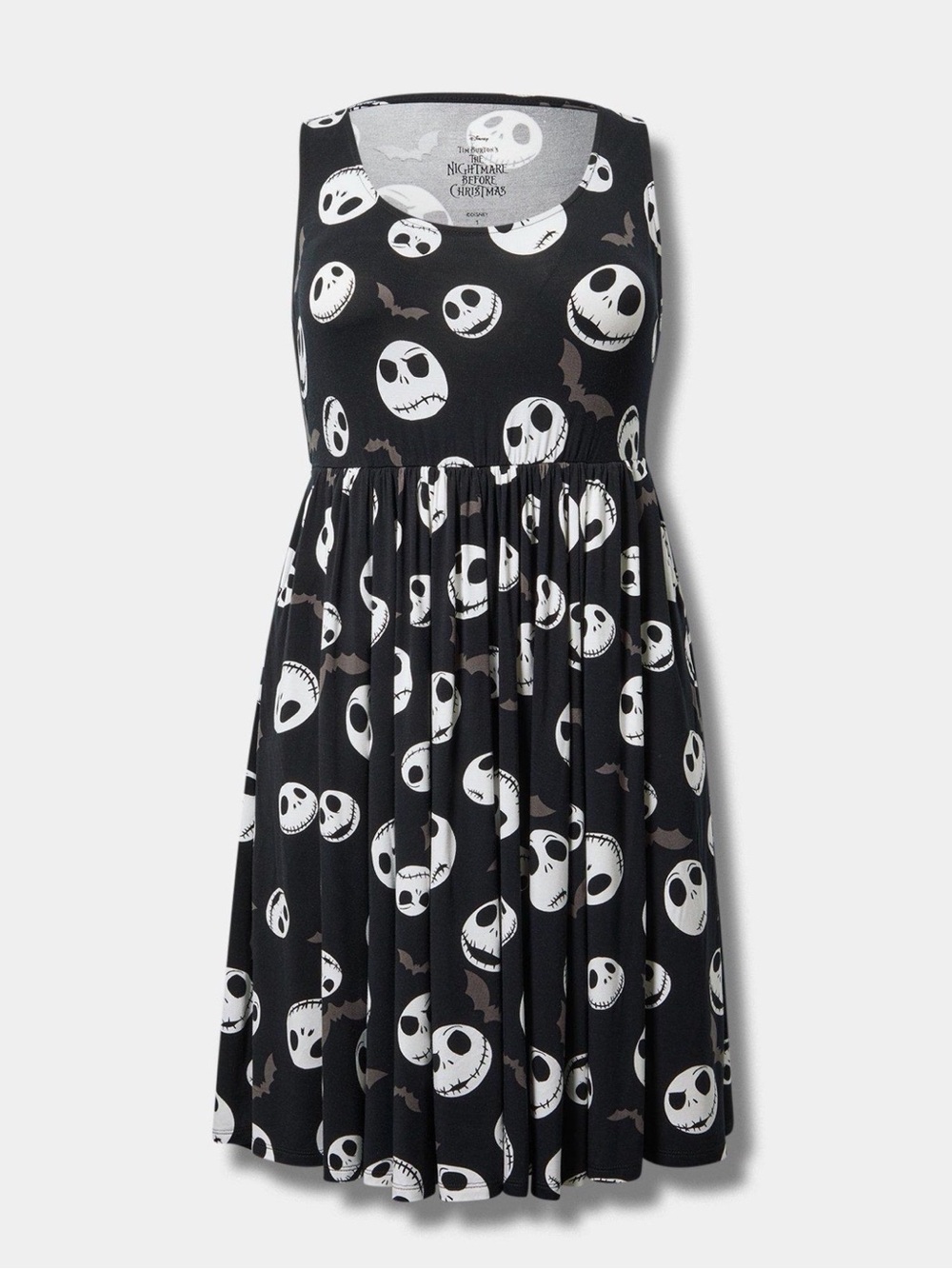 Torrid Disney Nightmare Before Christmas Jack Skater Dress Size 3 3X